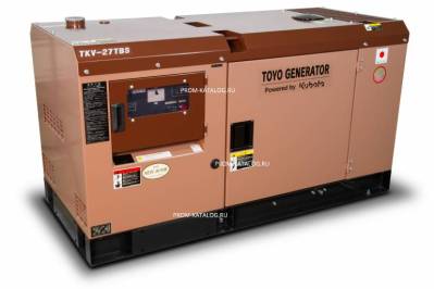 Дизельный генератор Toyo TKV-27TBS с АВР 